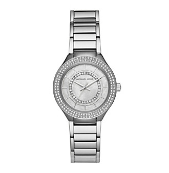 UPC 796483356177 product image for Michael Kors Women's Silvertone Round Face Kerry Watch | upcitemdb.com
