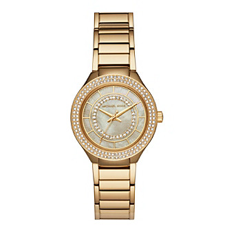 UPC 796483356184 product image for Michael Kors Women's Goldtone Round Face Kerry Watch | upcitemdb.com