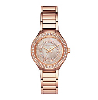 UPC 796483356191 product image for Michael Kors Women's Rose Goldtone Round Face Kerry Watch | upcitemdb.com