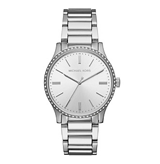 UPC 796483355781 product image for Michael Kors Women's Silvertone Round Face Bailey Watch | upcitemdb.com