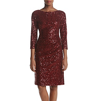 UPC 828659710084 product image for Jessica Howard Sequin Side Ruched Cocktail Dress | upcitemdb.com