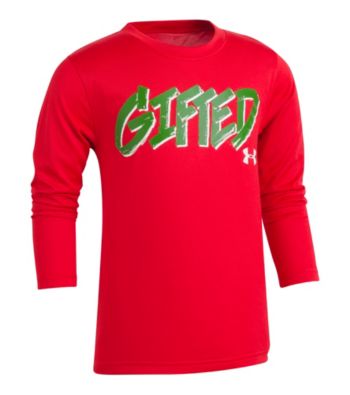 UPC 682510000215 product image for Under Armour Boys' 2T-7 Long Sleeve Gifted Shirt | upcitemdb.com