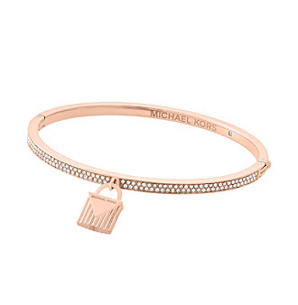 UPC 796483359239 product image for Michael Kors Rose Goldtone Bangle Bracelet | upcitemdb.com