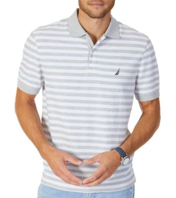 UPC 888079208431 product image for Nautica Men's Classic Fit Performance Striped Deck Polo | upcitemdb.com