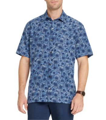 UPC 767672364518 product image for Van Heusen Men's Short Sleeve Sunburst Print Polo | upcitemdb.com