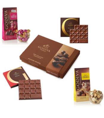 UPC 031290124640 product image for Godiva Chocolatier Milk Chocolate Lover's Tasting Gift Set | upcitemdb.com