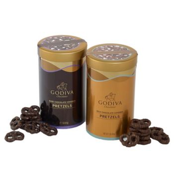 UPC 031290124732 product image for Godiva Chocolatier Milk & Dark Chocolate Covered Pretzel Variety Pack | upcitemdb.com