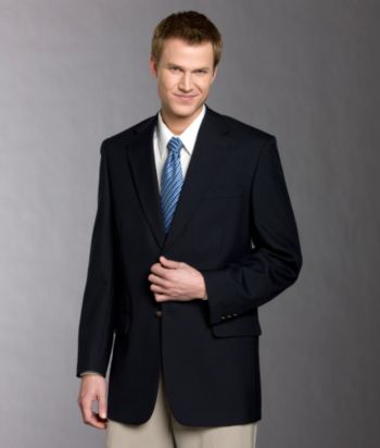 Statements Men's Hopsack Blazer