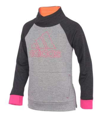 UPC 191358163476 product image for adidas Girls' 7-16 Pull Me Over Sweatshirt | upcitemdb.com