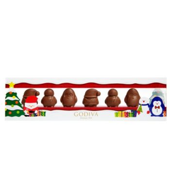 UPC 031290122059 product image for Godiva 6 Piece Holiday Character Novelty Chocolates | upcitemdb.com