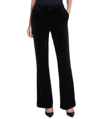 UPC 191797808587 product image for Calvin Klein Straight Leg Velvet Pants | upcitemdb.com