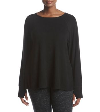 UPC 885719427603 product image for Calvin Klein Performance Plus Size Knit Top | upcitemdb.com