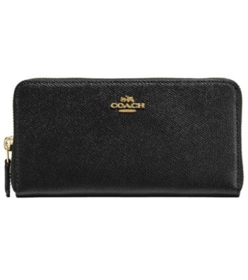 UPC 889532707348 product image for COACH ACCORDION ZIP WALLET IN CROSSGRAIN LEATHER | upcitemdb.com