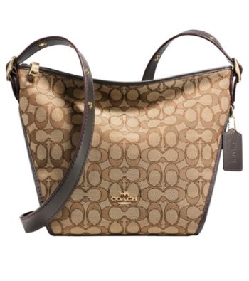 UPC 191202239135 product image for COACH SMALL DUFFLETTE IN SIGNATURE JACQUARD | upcitemdb.com