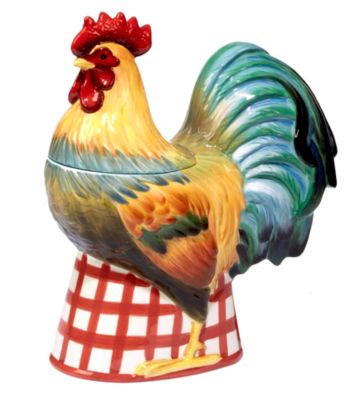 UPC 730384157662 product image for Certified International by Danhui Nai Farm House Rooster Cookie Jar | upcitemdb.com