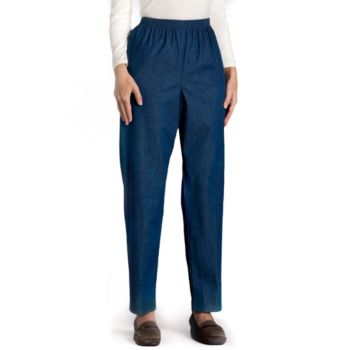 Alfred Dunner Women's Denim Pull-On Pants
