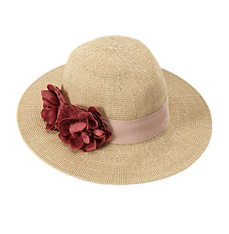 UPC 051059713373 product image for Vince Camuto Floral Panama Hat | upcitemdb.com