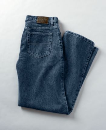 Izod Men's Relaxed-Fit Denim Jeans- Vintage Wash