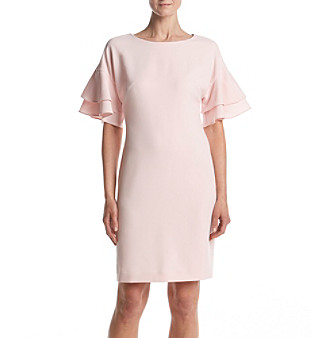 UPC 828659684781 product image for Jessica Howard Tiered Bell Sleeve Sheath Dress | upcitemdb.com