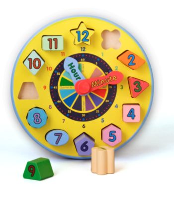 Melissa & Doug® Shape Sorting Clock
