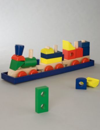 Melissa & Doug® Stacking Train