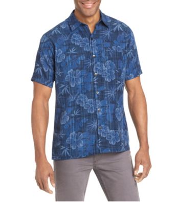 UPC 767672391880 product image for Van Heusen Men's Floral Short Sleeve Air Button Down Shirt | upcitemdb.com