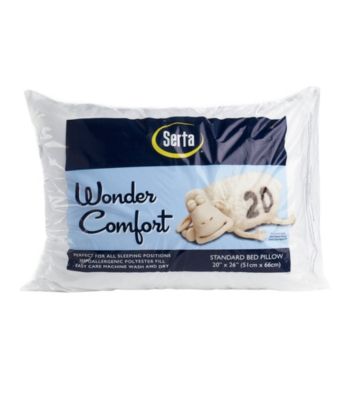 Serta wonder on sale comfort pillow pair