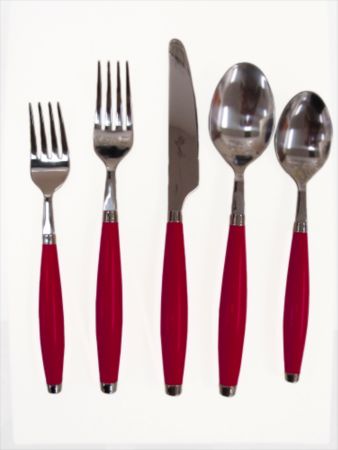 Fiesta® Dinnerware 5-Piece Flatware Set - Scarlet