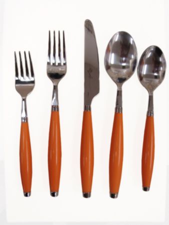 Fiesta® Dinnerware 5-Piece Flatware Set - Tangerine