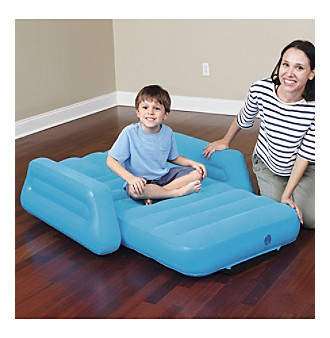 UPC 821808102051 product image for Bestway Lil' Traveler Airbed, Blue | upcitemdb.com