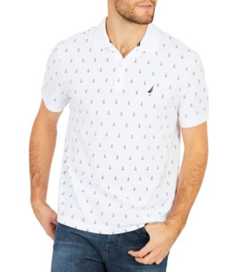 UPC 888079445171 product image for Nautica Men's Short Sleeves Printed Deck Polo | upcitemdb.com