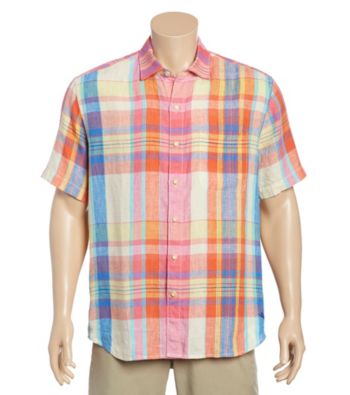 UPC 719260247994 product image for Tommy Bahama Men's Brillante Plaid Short Sleeve Button Down | upcitemdb.com