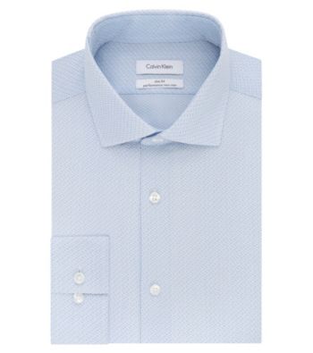 UPC 719250480776 product image for Calvin Klein Men's Slim Fit Print Dress Shirt | upcitemdb.com