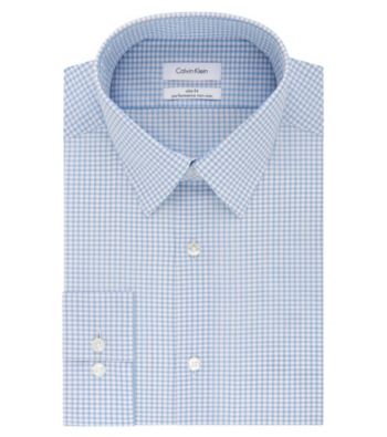 UPC 719250660451 product image for Calvin Klein Men's Slim Fit Broadcloth Dress Shirt | upcitemdb.com