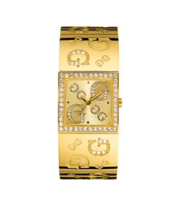 GUESS Women's Gold Logo Watch