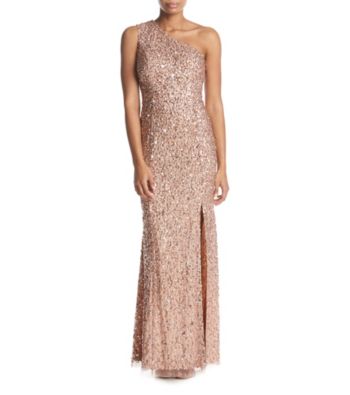 UPC 191937348317 Adrianna Papell One Shoulder Sequined Gown