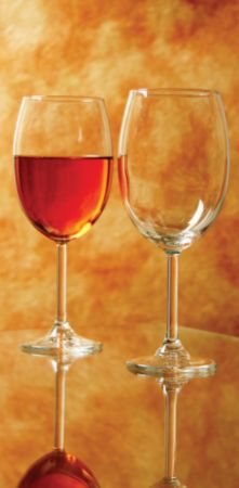 LivingQuarters 4-Pack Tall Wine Glasses