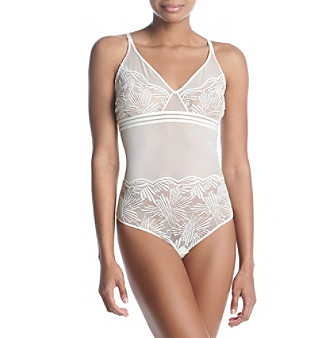 UPC 011531158603 product image for Calvin Klein Perfectly Fit Mesh And Lace Bodysuit | upcitemdb.com
