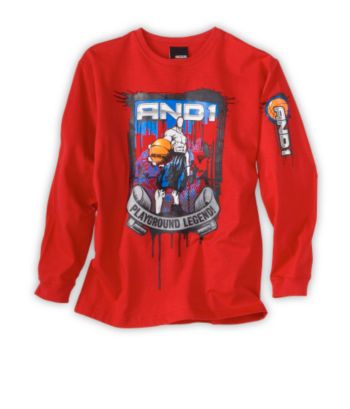 AND 1® Boys' 8-20 Long Sleeve 