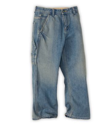 Izod Boys' 8-20 Carpenter Jeans - Light Vintage