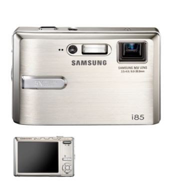 Samsung 8.2 Megapixel Digital Camera/Multi-Player i85 - Silver