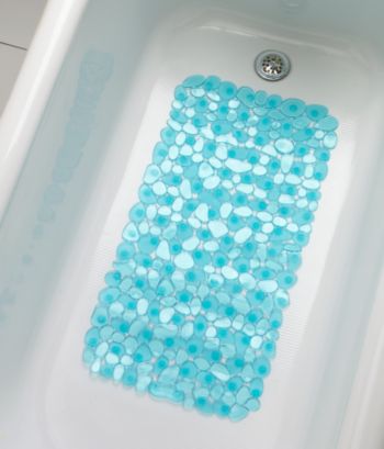 InterDesign® Pebble Bath Mat - Blue