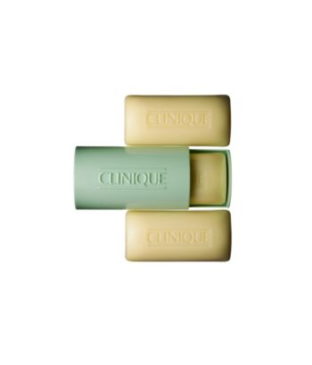 Clinique 3 Little Soaps with Travel Dish - Mild