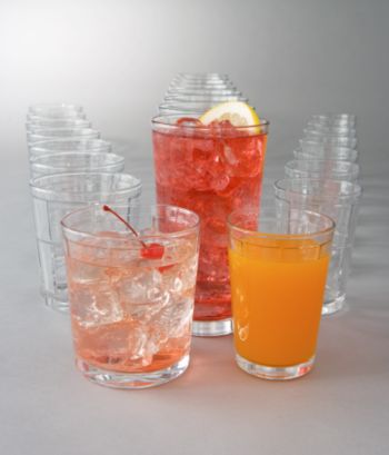 LivingQuarters 24-Pack Pavilion Beverage Set