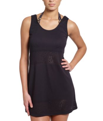 Dotti Women's Vintage Lace Tank Dress - Black