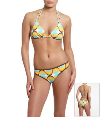Raisins™ Juniors' Slide Bra Swimwear Top - Sunny