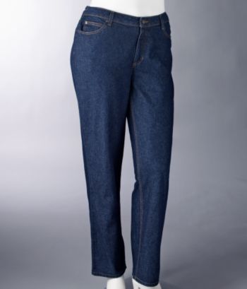 Liz Claiborne Women's Plus Size Classic Straight Leg Jeans