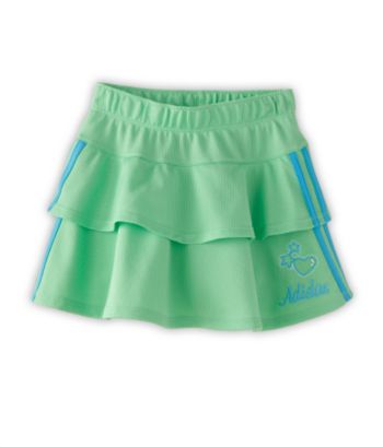 Adidas® Girls' 2T-6X Mesh Skort - Green
