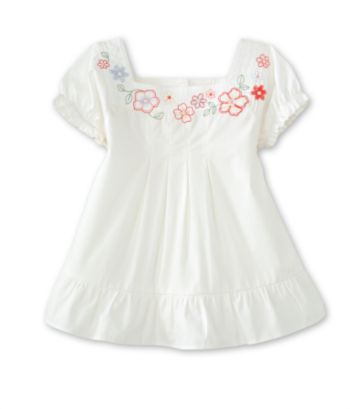 OshKosh B'Gosh® Girls' 2T-6X Poplin Tunic - Ivory