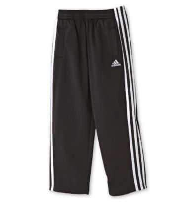 Adidas® Boys' 2T-7X Tricot Pants - Black